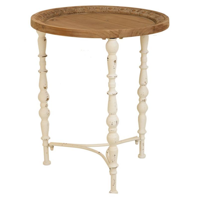 mesa de centro de madera marron