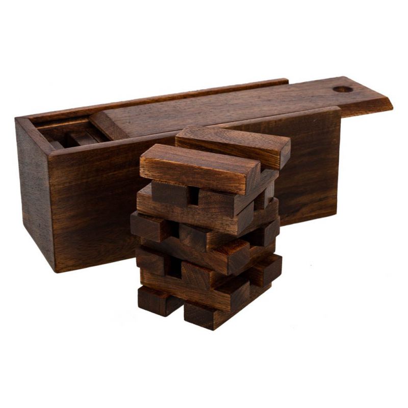caja jenga de madera