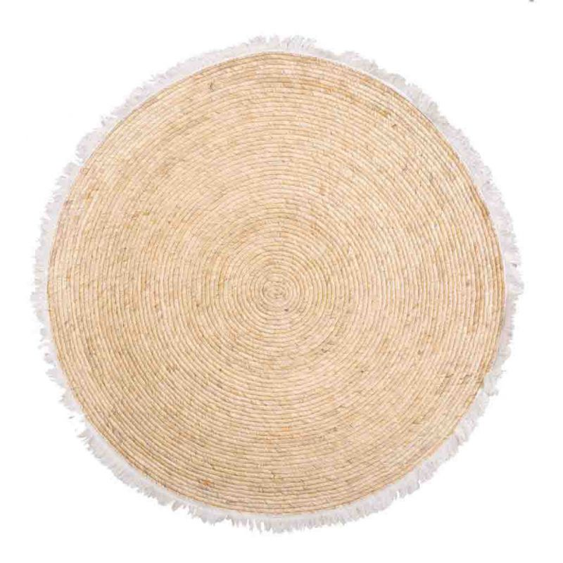 alfombra fibra natural tejido artesanal